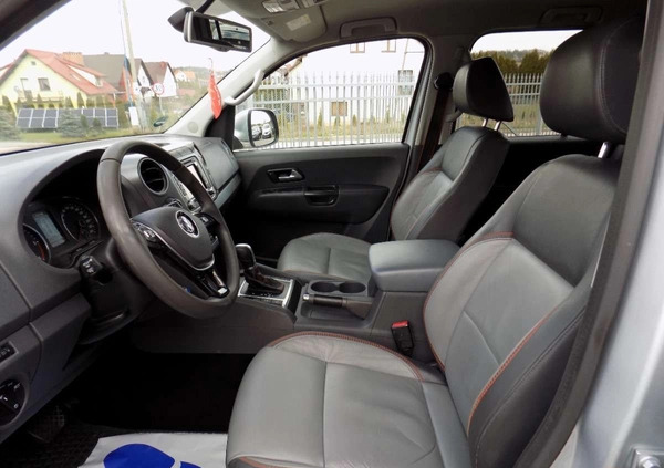 Volkswagen Amarok cena 89999 przebieg: 169999, rok produkcji 2016 z Ciężkowice małe 529